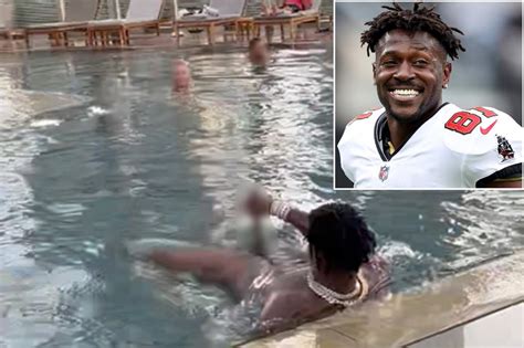 antonio brown pool photo|Antonio Brown Responds to Disturbing Video Exposing Self